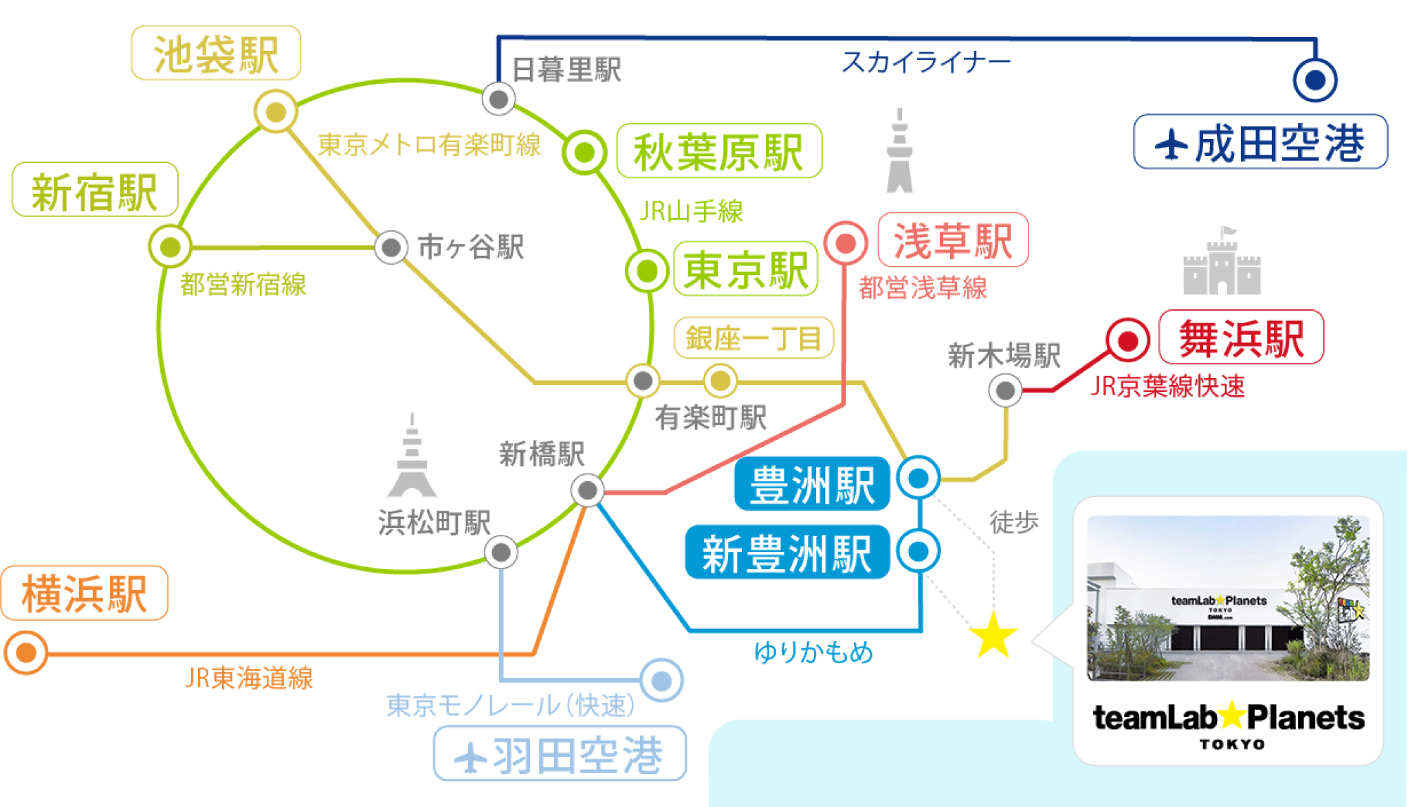 アクセスマップ